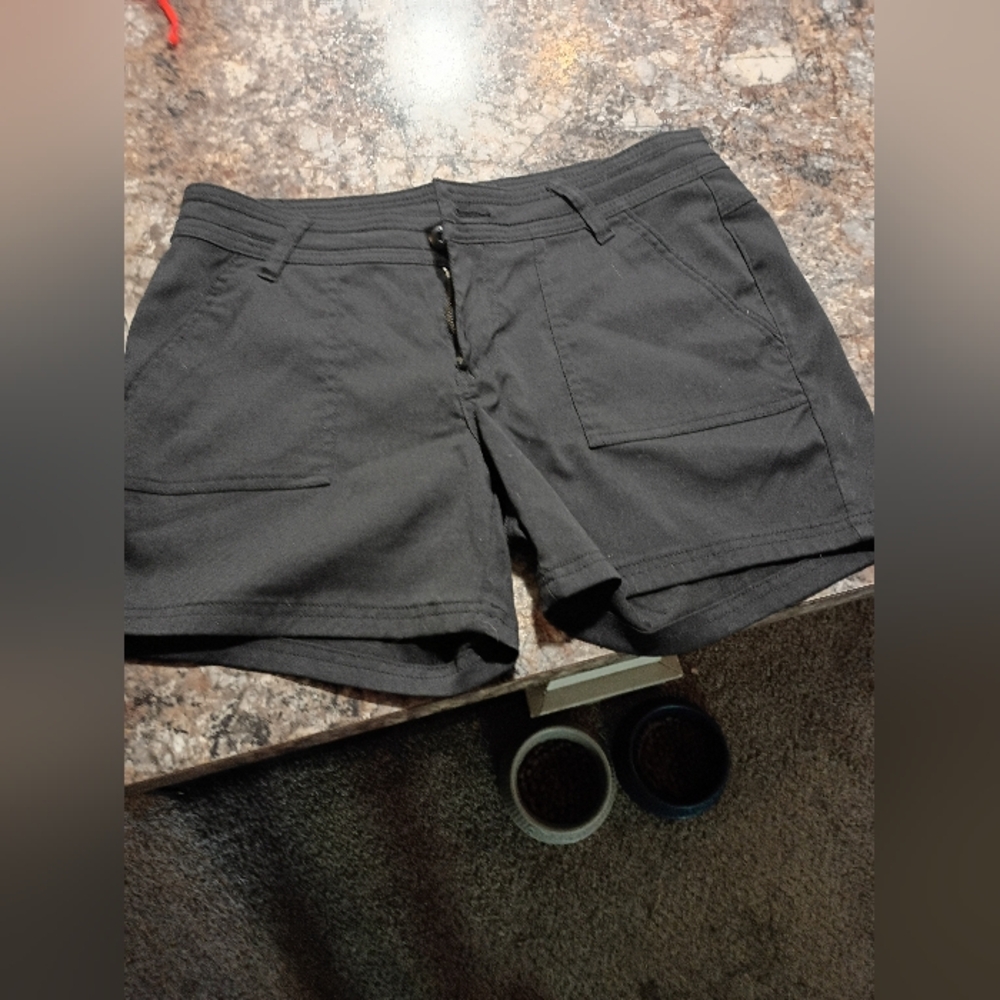 Prana Black Cargo Shorts